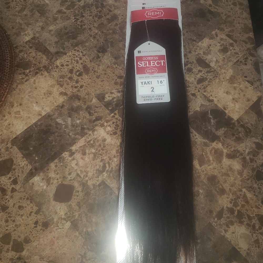 16" yaki hair